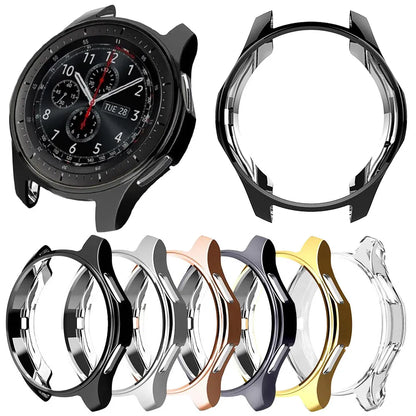 Protective Case for Samsung Galaxy Watch 4 3 Classic Cover 42mm 46mm 40mm 44mm 41mm 45mm Lightweight Bumper Soft TPU Shell