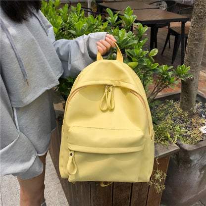 DIEHE Fashion Backpack High Quality PU Leather Women's Backpack For Teenage Girls School Shoulder Bag Bagpack Mochila backpack