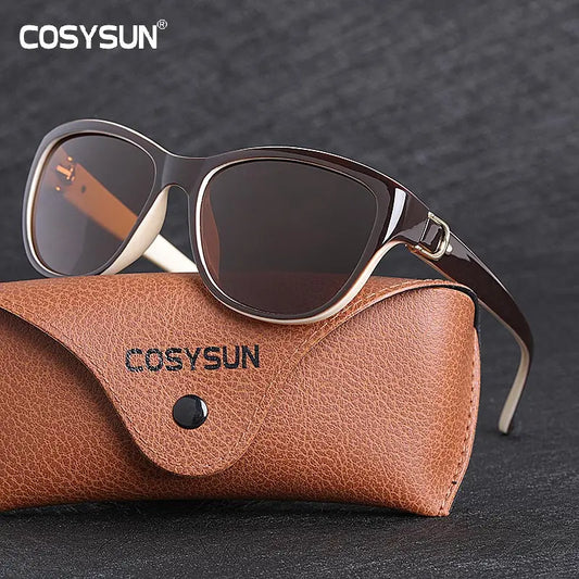 Luxury Brand Designer Women Sunglasses Polarized Cat Eye Lady Elegant Sun Glasses Female Driving Eyewear Oculos De Sol