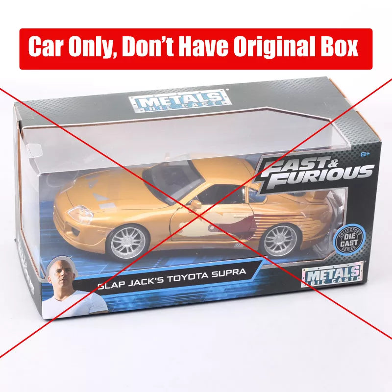 1/24 Jada Scale Brian's The TOYOTA SUPRA Celica 1995 Diecast & Vehicles Metal Race Replicas FF Furious Model Toy Car Collectible