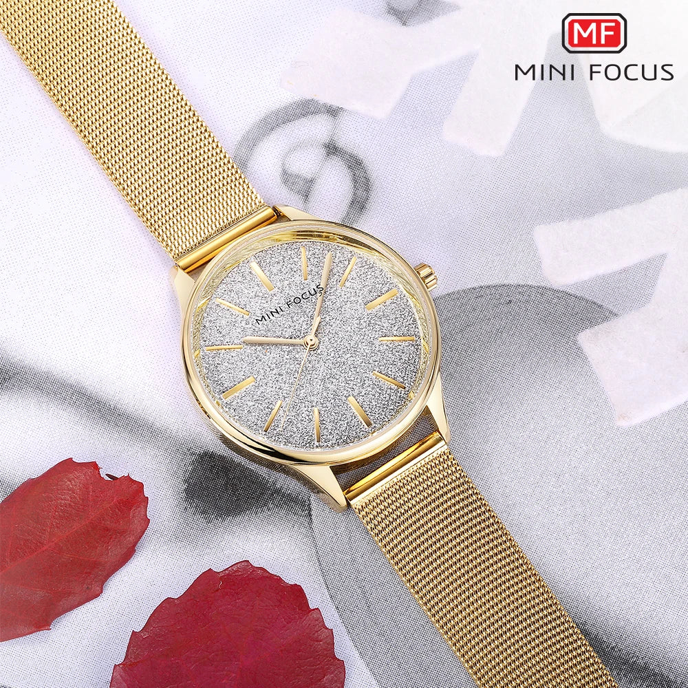 Brand Luxury Women Watches Ladies Fashion Simple Quartz Watch Waterproof Stainless Steel Wrist Watchs For Woman Clock