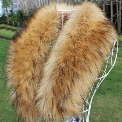 Women new faux fox fur collar multicolor  shawl collar fur female fashion autumn and winter warm shawl scarves