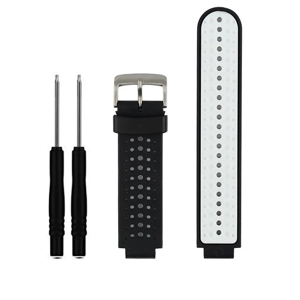 Silicone Band Replacement For Garmin Forerunner 230/235/235Lite/220/620/630/735XT SmartWatch Strap For Garmin Approach S20 S5 S6