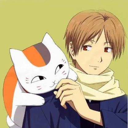 23cm Plush Toys Natsume's Book of Friends Japanese Anime Natsume Yuujinchou Nyanko Sensei Cat Action Figure Model Child kids Toy