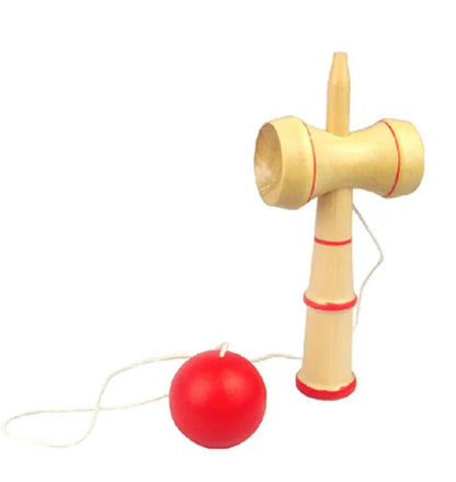 1PCS Kids Wooden Kendama Coordinate Ball Japanese Traditional Skillful Juggling Wood Game Balls Bilboquet Skill Educational Toys