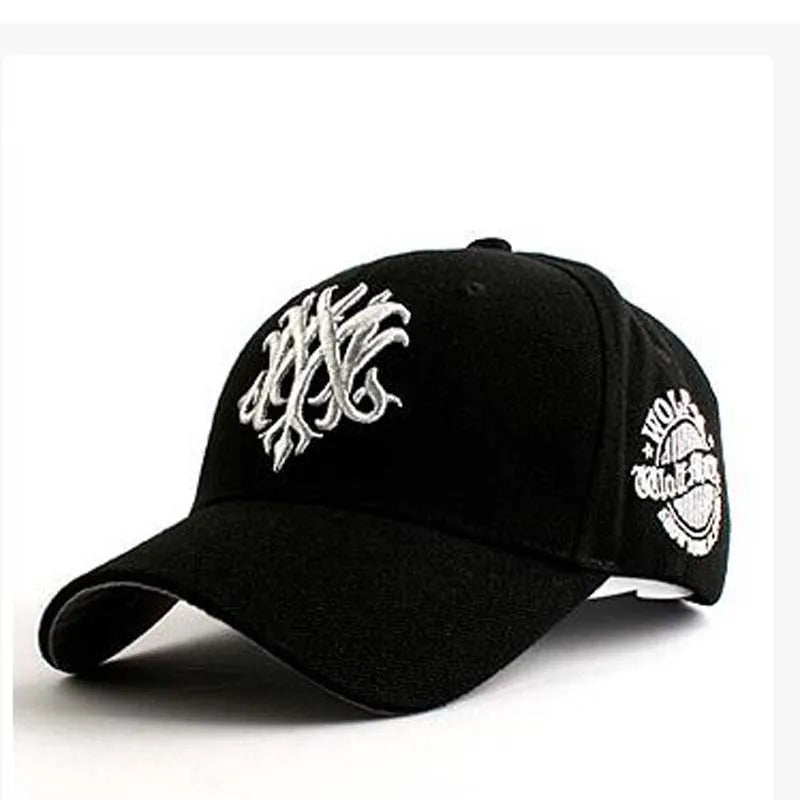 2019 6 COLOR Men Letter Cotton Hats Caps Adjustable Bone Baseball Caps Casual Snapback Women Hairwear Accessories