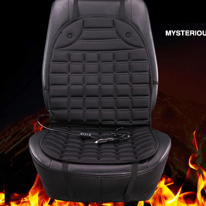 12v/24v Heated Car Seat Cover Heating Electric Car Seat Cushion Hot Keep Warm Universal in Winter Black/Gray For Lada Granta E1