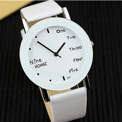 Women watches fashion casual women's watches leather strap ladies watch women clock relogio feminino reloj mujer