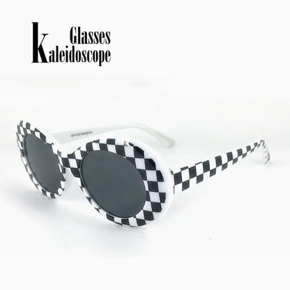 Kaleidoscope Glasses Women Sunglasses  Kurt Cobain Sun Glasses Clout Goggles Retro Women Sunglass Male Female Eyewears