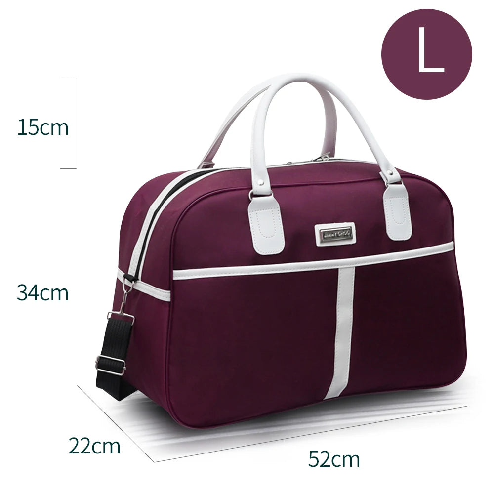 Oxford Women Travel Bags Waterproof Large Capacity Fashion Handbag Female Duffle Bag T734 Weekend Travel Bag For Women