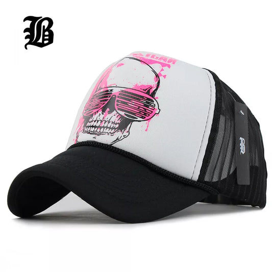 [FLB] 12 Styles 2018 Unisex Acrylic 5 panels Adjustable Baseball Cap Summer mesh caps Snapback Baseball Cap Men Fitted Hats Caps