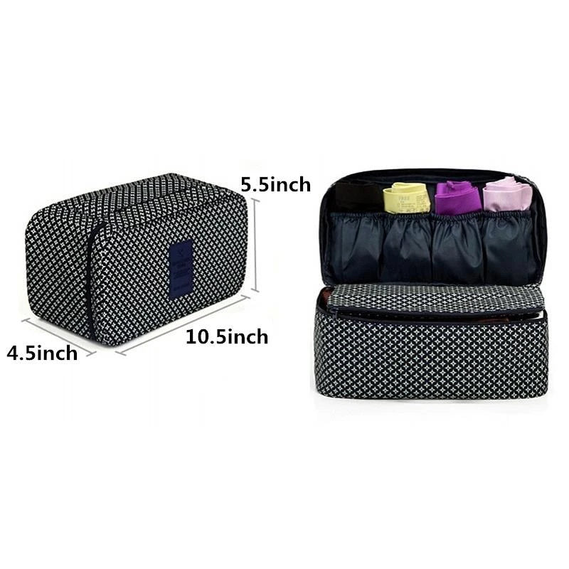 RUPUTIN 2021 New Travel Bra Bag Underwear Organizer Bag Cosmetic Daily Toiletries Storage Bag Women's High Quality Wash Case Bag