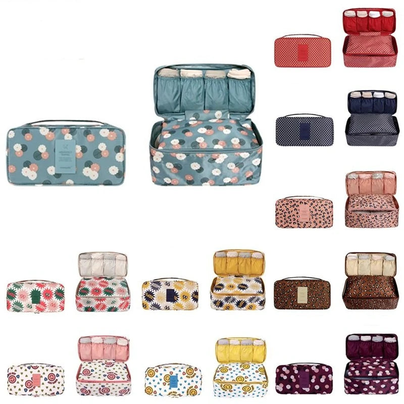 RUPUTIN 2021 New Travel Bra Bag Underwear Organizer Bag Cosmetic Daily Toiletries Storage Bag Women's High Quality Wash Case Bag