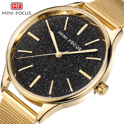 Brand Luxury Women Watches Ladies Fashion Simple Quartz Watch Waterproof Stainless Steel Wrist Watchs For Woman Clock