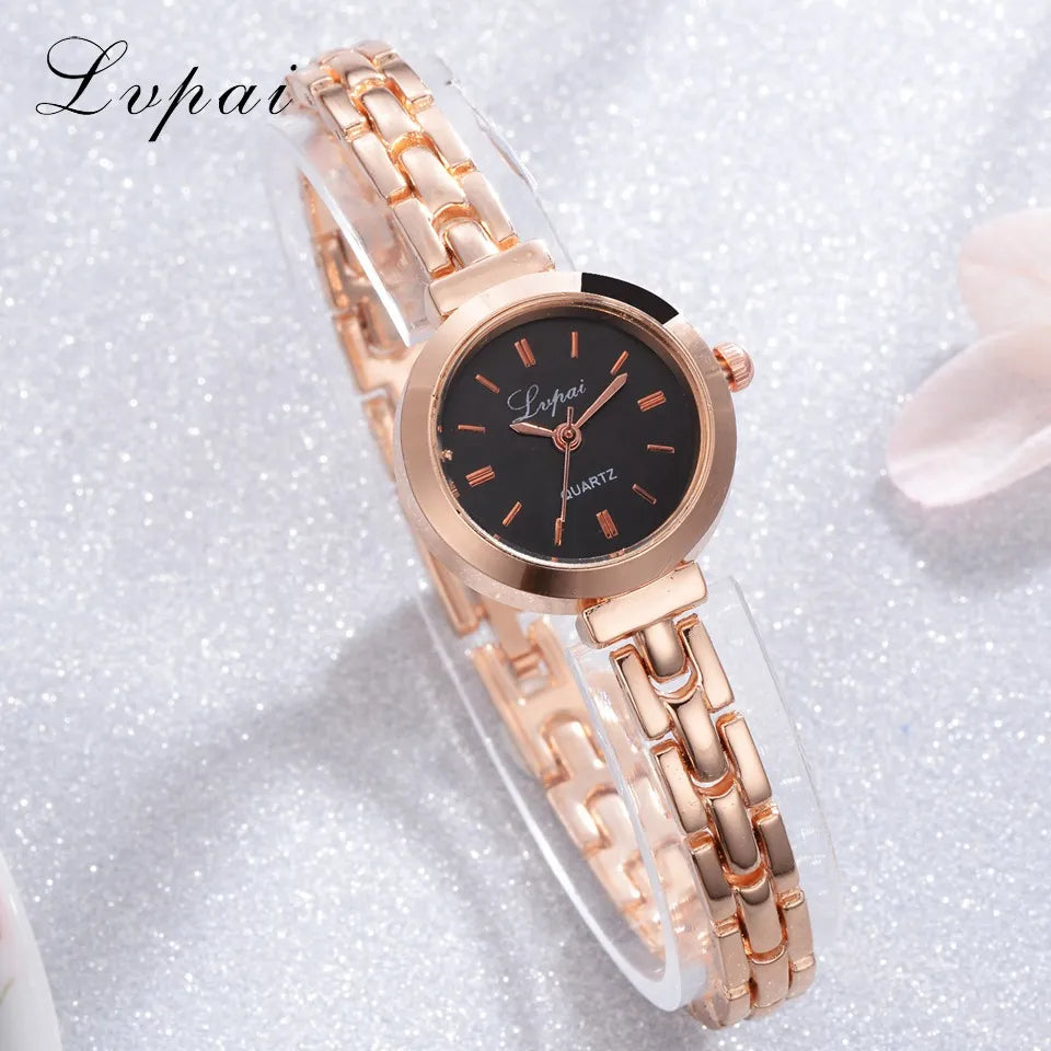 Fashion Bracelet Women Watches Simple Design Classic Stainless Steel Analog Quartz Wrist Watch Luxury