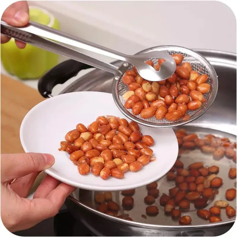 Kitchen Accessories French Fry Food Strainer Scoop Colander Drain Scoop Gadgets for Kitchen Tools Accessory Home Tools 2018