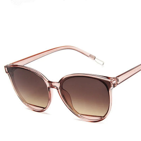 New Classic Oval Red Women Sunglasses Female Vintage Luxury Plastic Brand Designer Cat Eye Sun Glasses UV400 Fashion for driver