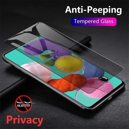 Privacy Screen Protector For Xiaomi Redmi Note 11 10 Pro 12 9 8 10C 10A 9T 9C NFC 9A 7 9s 10s 11s 12s Anti Spy Tempered Glass