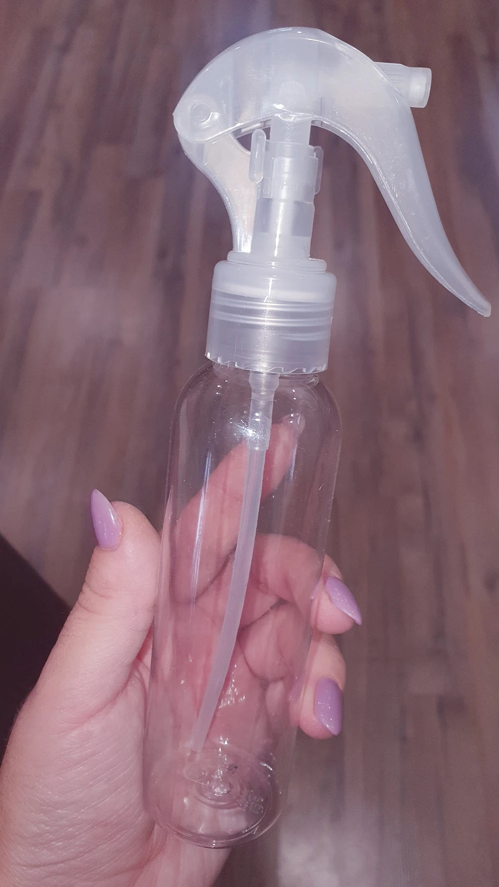 120ml Trigger Sprayer Clear Plastic Refillable Empty Spray Bottle Plant Watering Portable Travel Moisturizer Atomizer Bottle