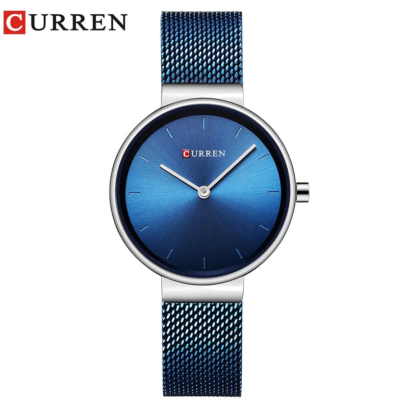 Wrist Watch Women Watches Luxury Brand Steel Ladies Blue Quartz Women Watches Sport Relogio Feminino