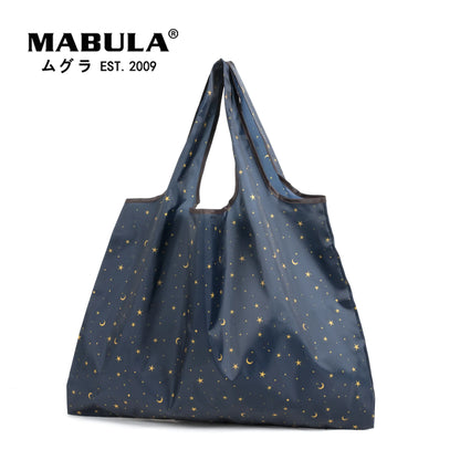 Cute Cartoon Foldable Eco-Friendly Shopping Bag Tote Reusable Pouch Handbags Convenient Large-capacity for Travel Grocery Purse