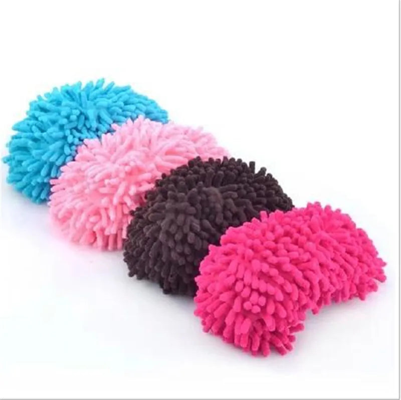 1 Piece Microfiber Mop Floor Cleaning Lazy Fuzzy Slippers House Home Flooring Tools Shoes Bathroom Kitchen Cleaner