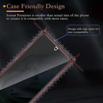 Fingerprint Unlocking Privacy Tempered Glass for Samsung Galaxy S23 S22 S21 S20 S10 Note 20 10 9 8 S8 S9 Plus Screen Protector