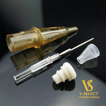 EZ V-Select Tattoo Cartridge Needles #10 0.30mm Round Liner  1001RL 1003RL  1005RL 1007RL for Cartridge Tattoo Machine 20pcs/Box