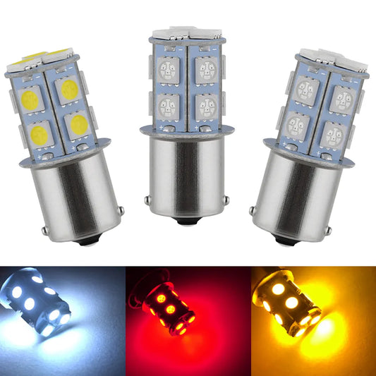 1156 BA15S 1157 BAY15D P21W BA15D 13Led License Plate Car Led Turn Parking Signal Lights Brake Tail Lamps Auto Rear Reverse Bulb